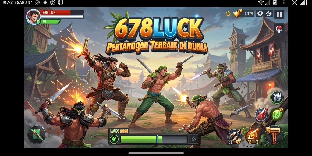 Gambaran pertarungan seru dalam game 678LUCK.