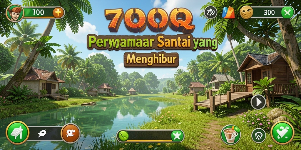 Tampilan menarik dan gameplay yang seru di 700Q.
