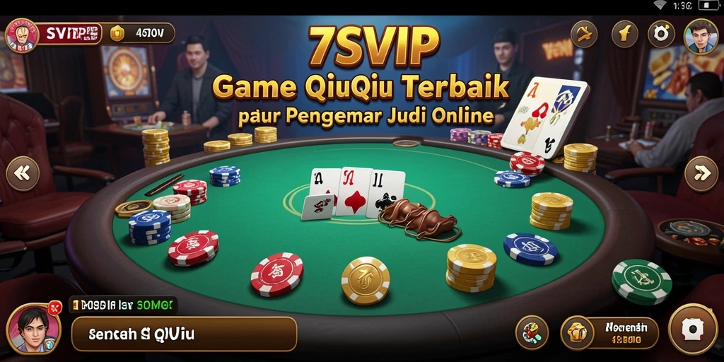 Gameplay seru dan menegangkan dari 7SVIP QiuQiu.
