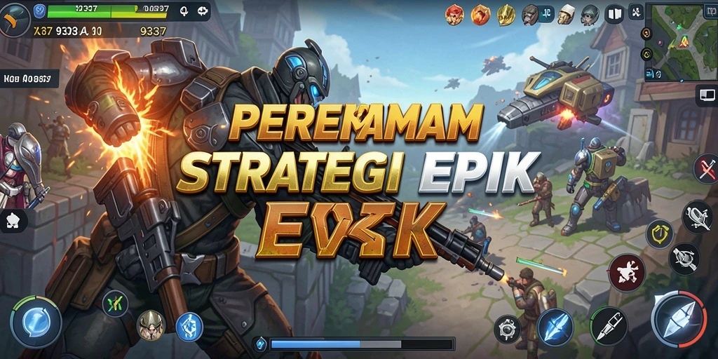 Tampilan gameplay <strong>93337</strong> menampilkan pertarungan taktis yang mendebarkan.