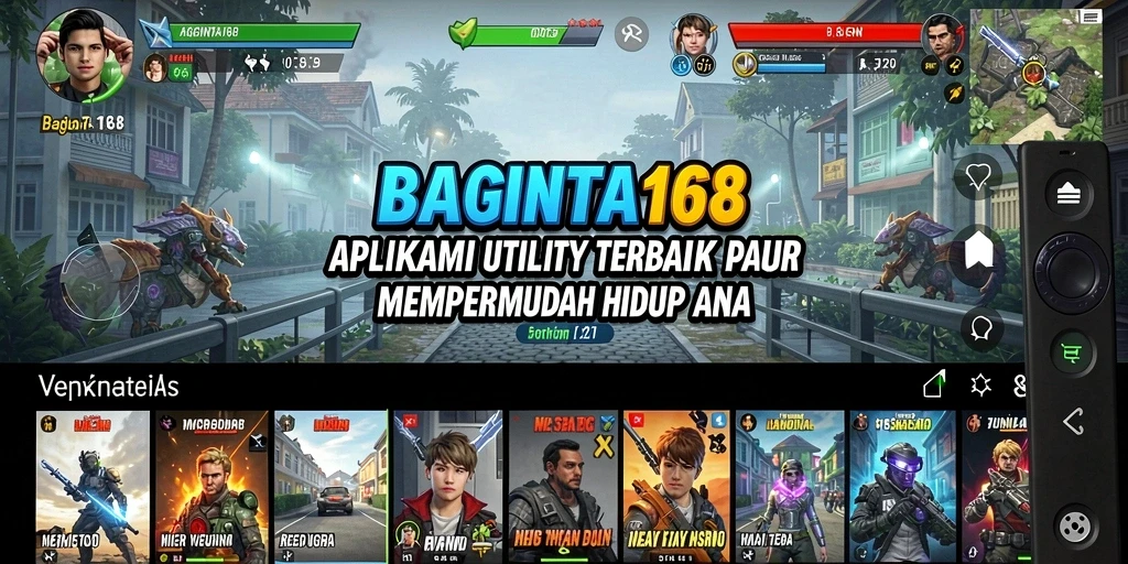 Tampilan aplikasi BAGINTA168 yang sederhana dan intuitif.