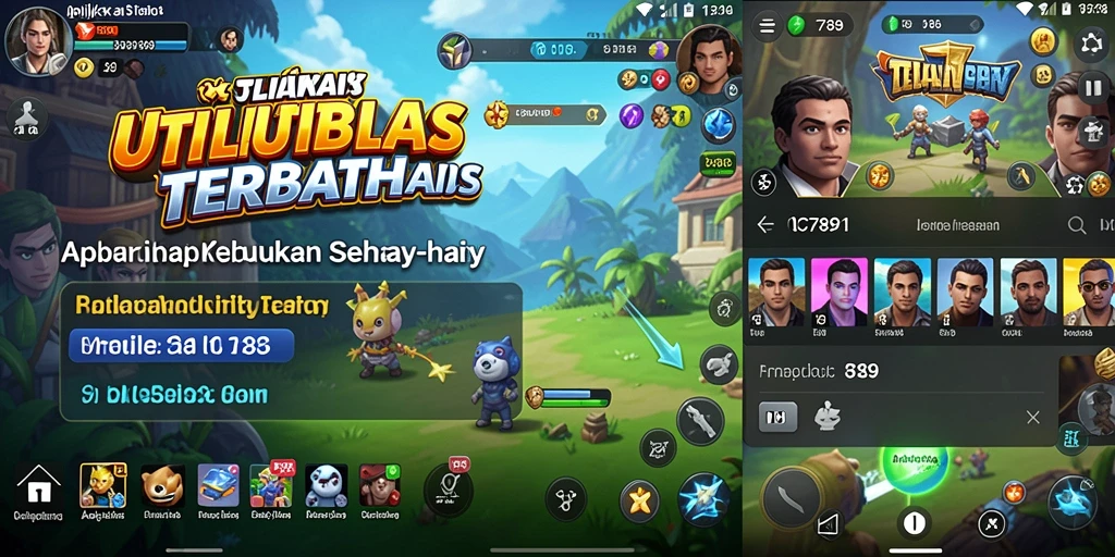 Screenshot C789 menampilkan antarmuka yang user-friendly dan fungsi Utility.