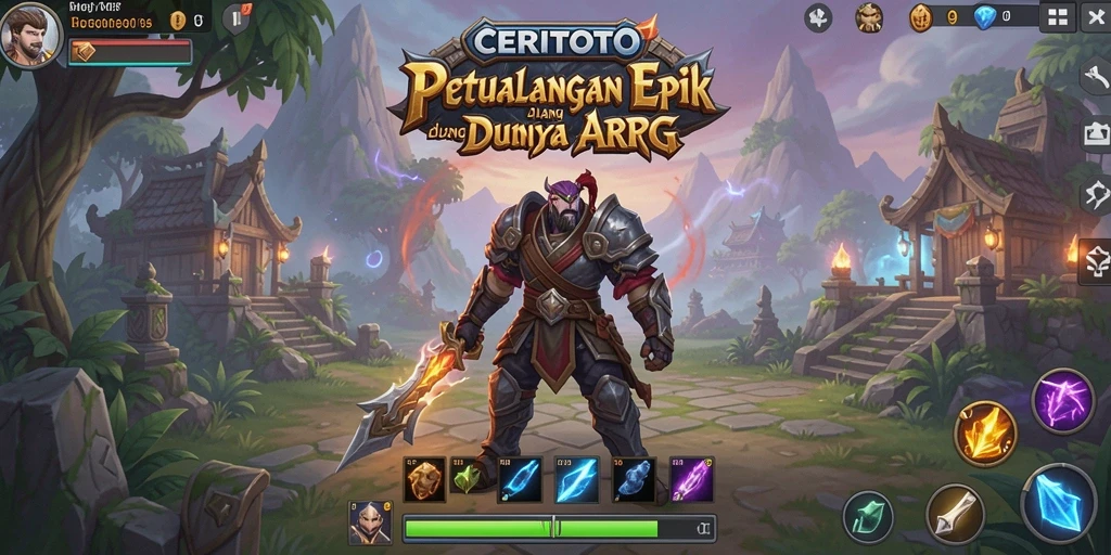 Tampilan gameplay CERITOTO yang memukau dan mendebarkan.