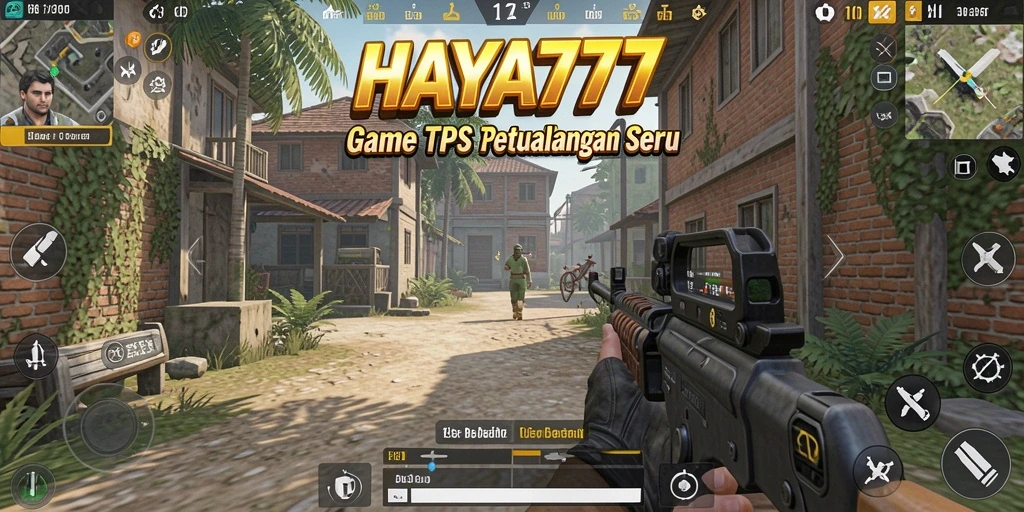 Gameplay seru di HAYA777 dengan aksi menembak intens.