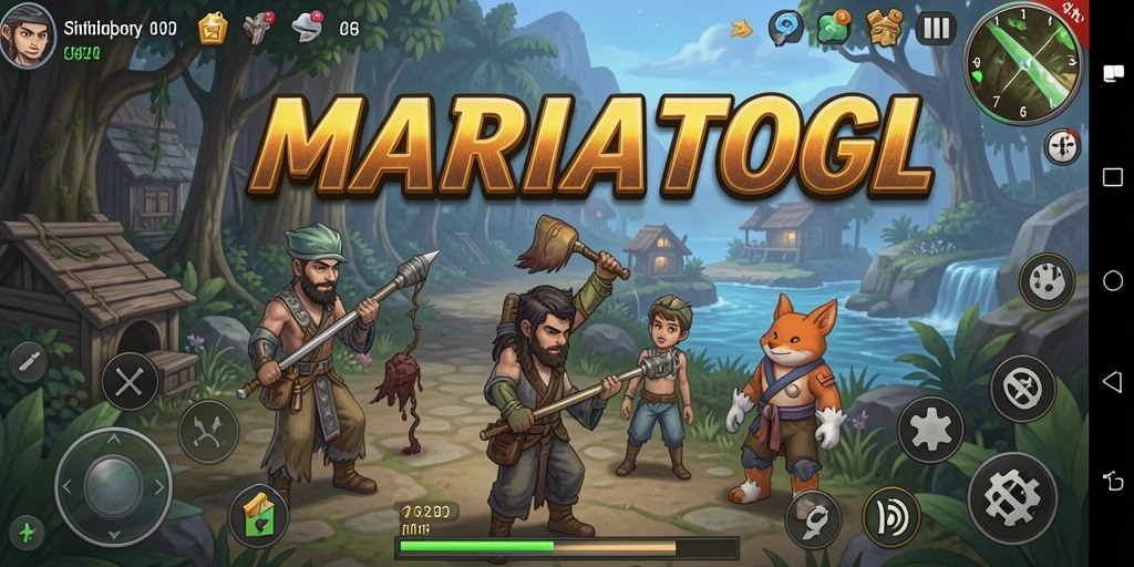 Tampilan gameplay MARIATOGL yang interaktif dan menarik.