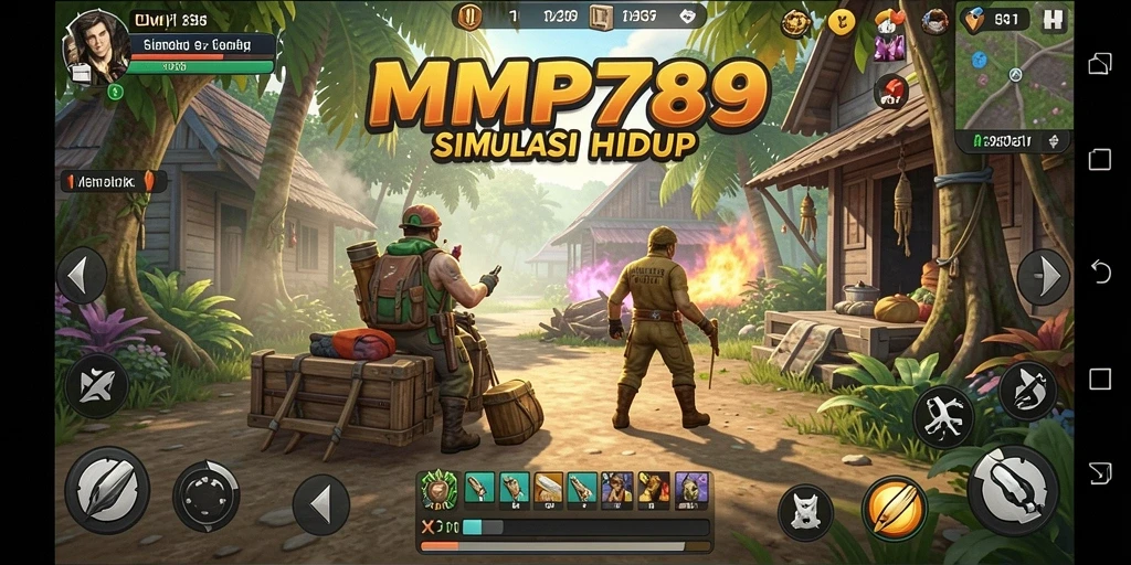 Screenshot utama MVP789 menampilkan gameplay menarik dalam simulasi dunia virtual.