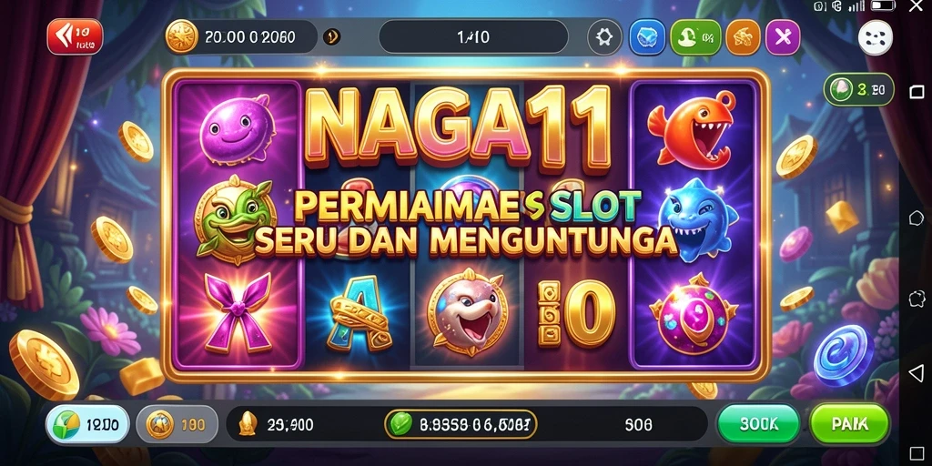 Tampilan gameplay Slot yang seru dan mengasyikkan di NAGA11.