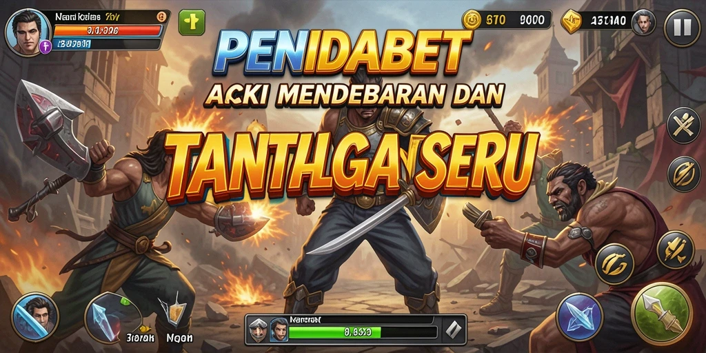 Tangkapan layar gameplay menyajikan aksi seru di PENIDABET.
