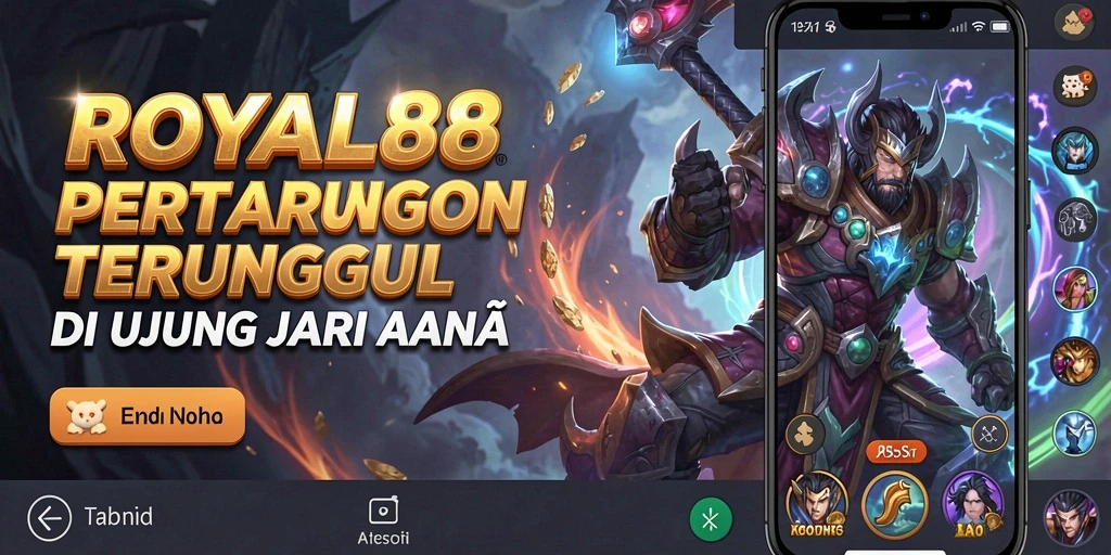 Tampilan gameplay <strong>ROYAL88</strong> dengan pertarungan yang seru dan mendebarkan.