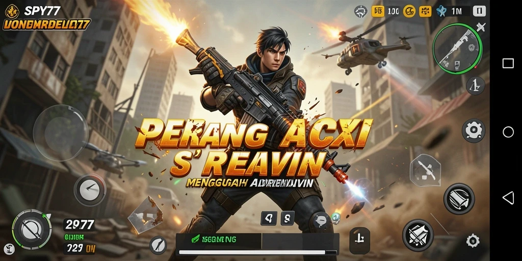 Gameplay aksi SPY77 yang menegangkan dan seru.