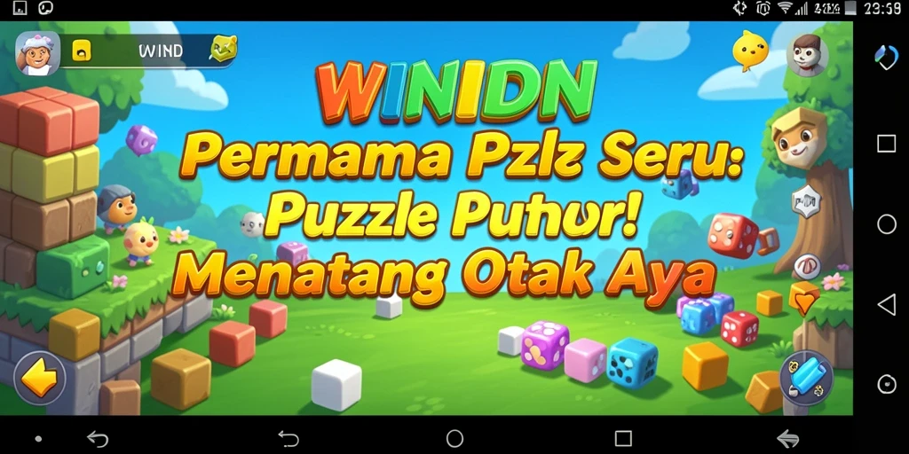 Tampilan gameplay WINIDN yang menantang dan menarik.