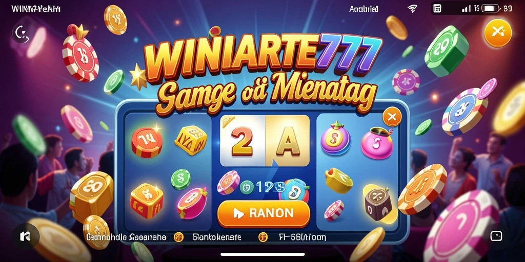 Tampilan gameplay seru dalam WINRATE777 Bingo.